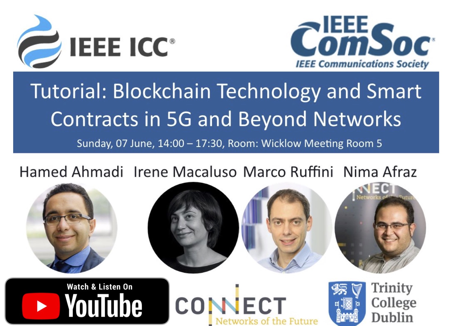Tutorial at ICC 2020 Conference